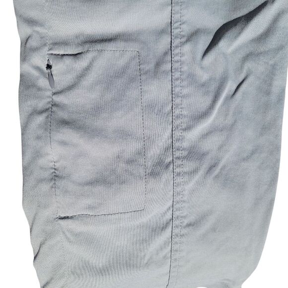 Prana Women's Grey Cargo Low Rise Bermuda Shorts Size 4 - Picture 7 of 9